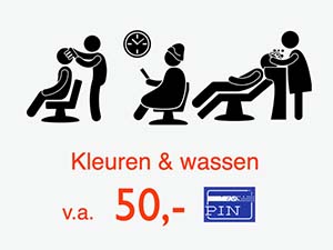 kleur en wassen